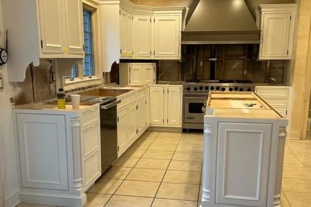 Kitchen Cabinet Painting And Re-Finishing In Old Tappan, NJ